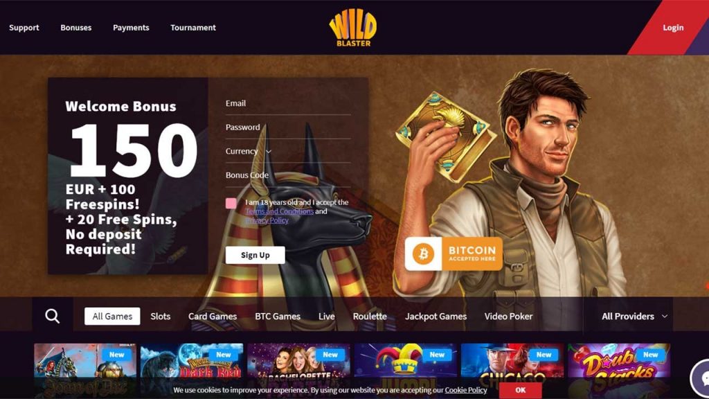 Wild Blaster Casino No Deposit Bonus Codes